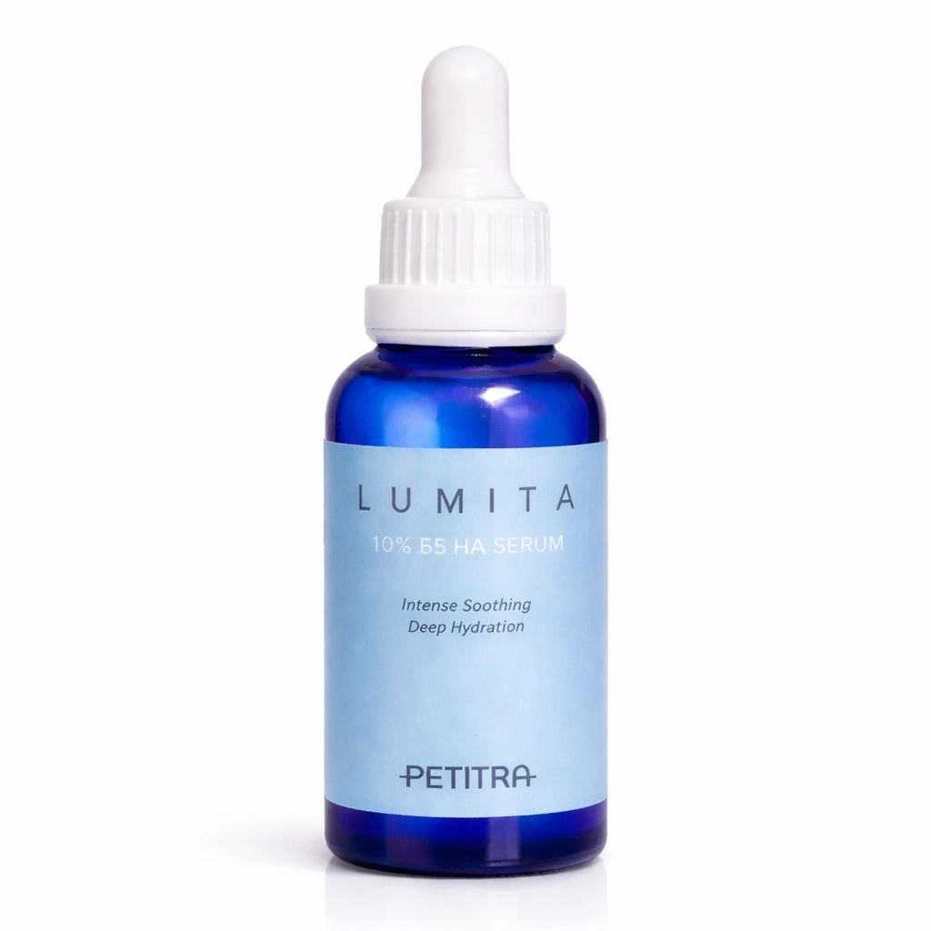 Lumita 10% B5 HA Serum Intense Soothing & Deep Hydration | Petitra 30 ml / 1.01 fl .oz