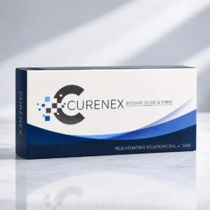 CURENEX Glow Rejuvenating Solution – PDRN, 15 Peptides & Hyaluronic Acid | 5mL x 5 Vials